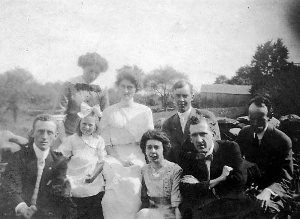 McKeon siblings. family and friends at McKeon farm in Stamford, CT